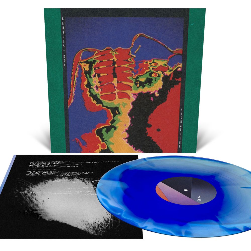 Genghis Tron - Signal Fire LP (Orchard Indie Exclusive Custom Merge) (Preorder: Ships June 12, 2026)