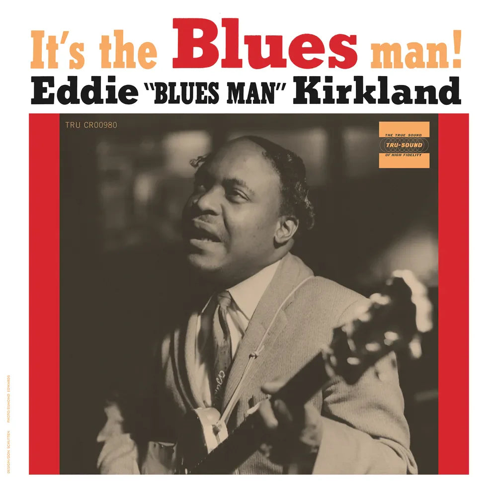 Eddie Kirkland - It's The Blues Man! (Bluesville Acoustic Sounds Series) - 2026 (180g black vinyl * tip-on jacket) (Preorder: Ships June 12, 2026)
