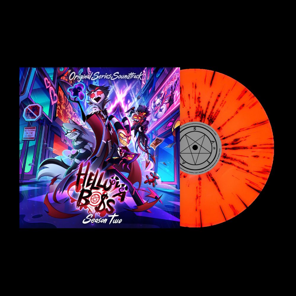 Helluva Boss - Helluva Boss: Season 2 LP (Original Soundtrack, Indie Exclusive Orange Splatter) (Preorder: Ships July 10, 2026)