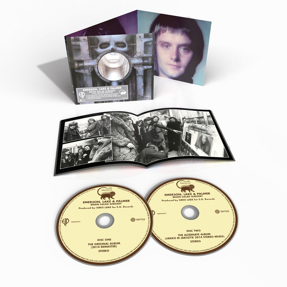 Emerson, Lake & Palmer - Brain Salad Surgery Deluxe Edition CD (Preorder: Ships July 17, 2026)