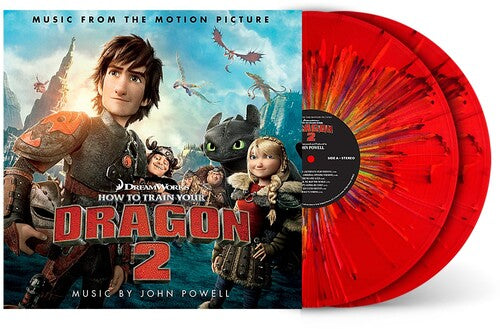 John Powell - How To Train Your Dragon 2 2LP (RSD Exclusive, Splatter Colored Vinyl)