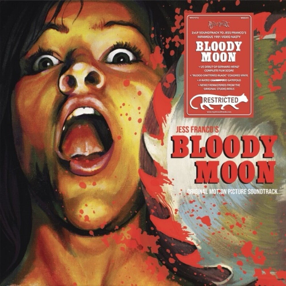 Gerhard Heinz (Gate) (Ltd) - Bloody Moon - O.S.T. LP (Gate, Limited Edition)