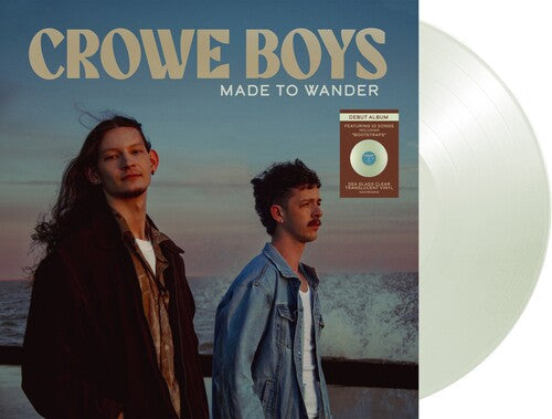 Crowe Boys - Made To Wander (sea glass clear translucent vinyl) LP (Clear Vinyl)