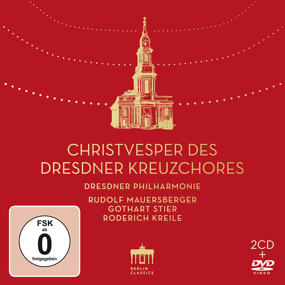 Dresdner Kreuzchor - Christvesper Des Dresdner Kreuzchores CD (Preorder: Ships June 5, 2026)