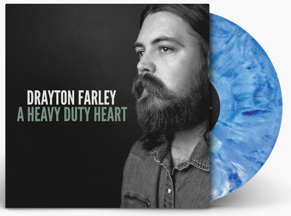 Drayton Farley - A Heavy Duty Heart LP (Indie Exclusive Cookie Monster Blue)