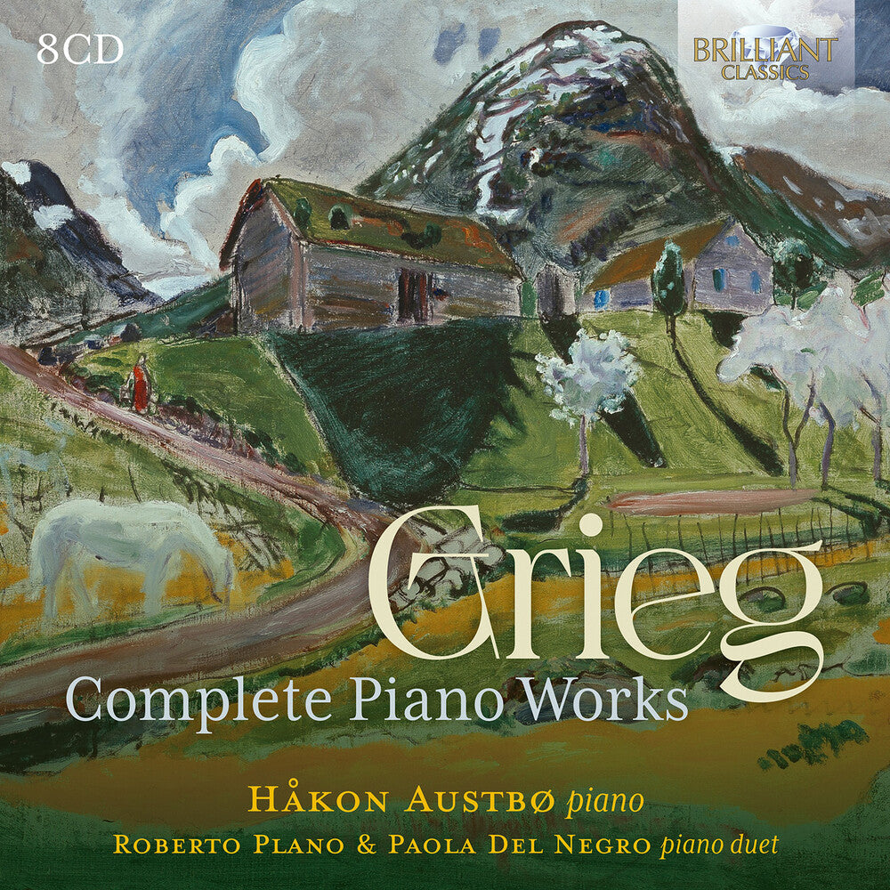 Hakon Austbo - Grieg: Complete Piano Works CD