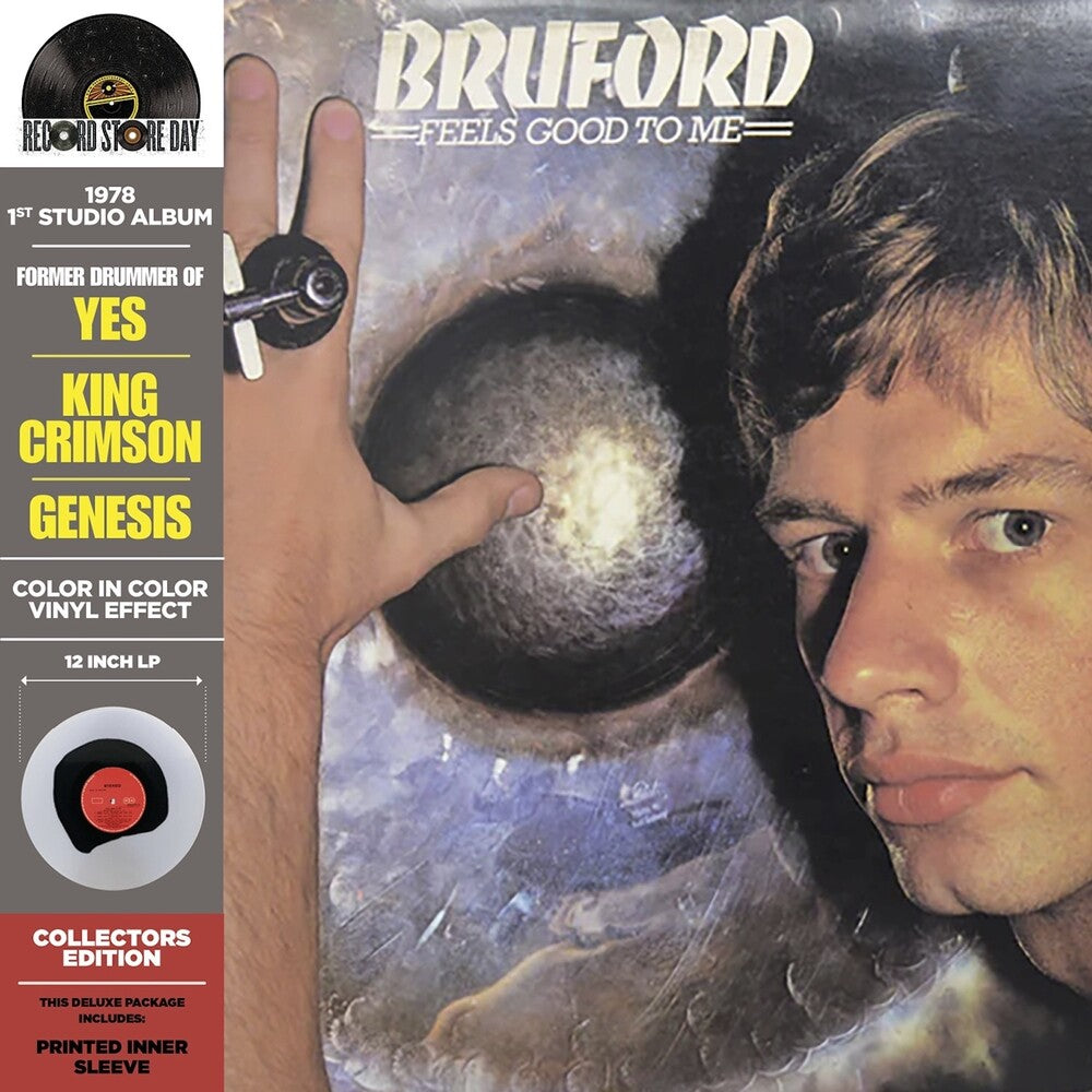 Bruford - Feels Good To Me LP (Deluxe Collectors Edition Crystal Clear Blue, RSD 2026)