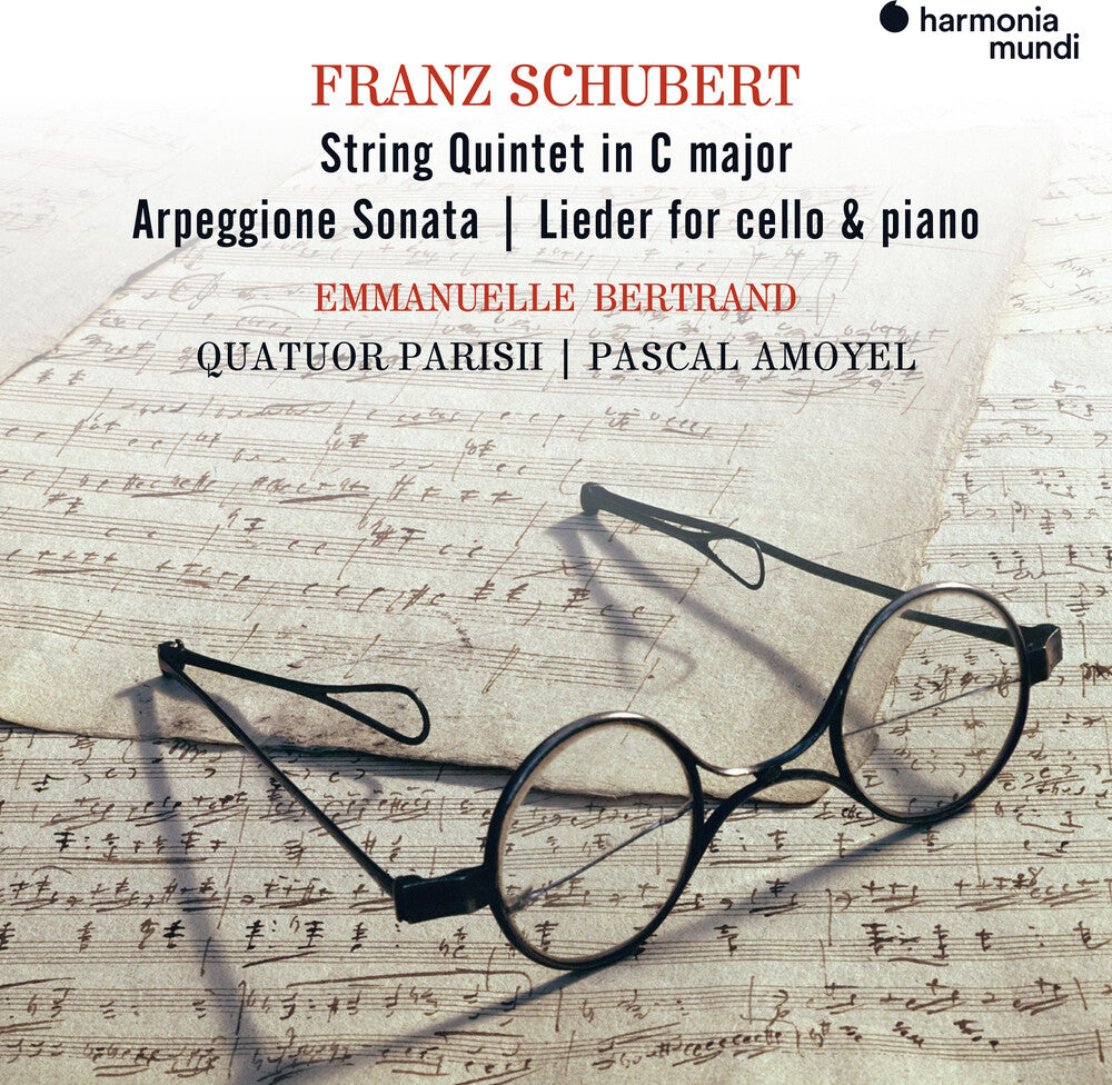 Emmanuelle Bertrand / Amoyel,Pascal - Schubert: String Quintet, Arpeggione Sonata CD