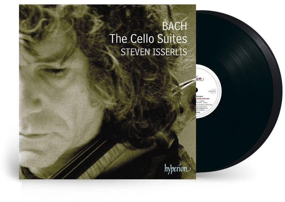 Bach / Steven Isserlis - Bach: The Cello Suites LP (Blk, Uk)