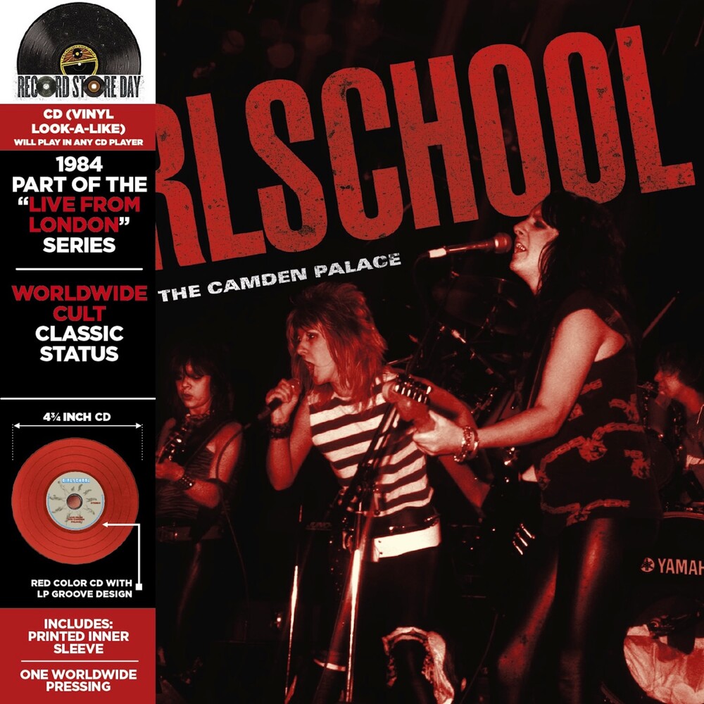 Girlschool - Live From The Camden Palace CD (Clcb, Deluxe, Limited Edition)