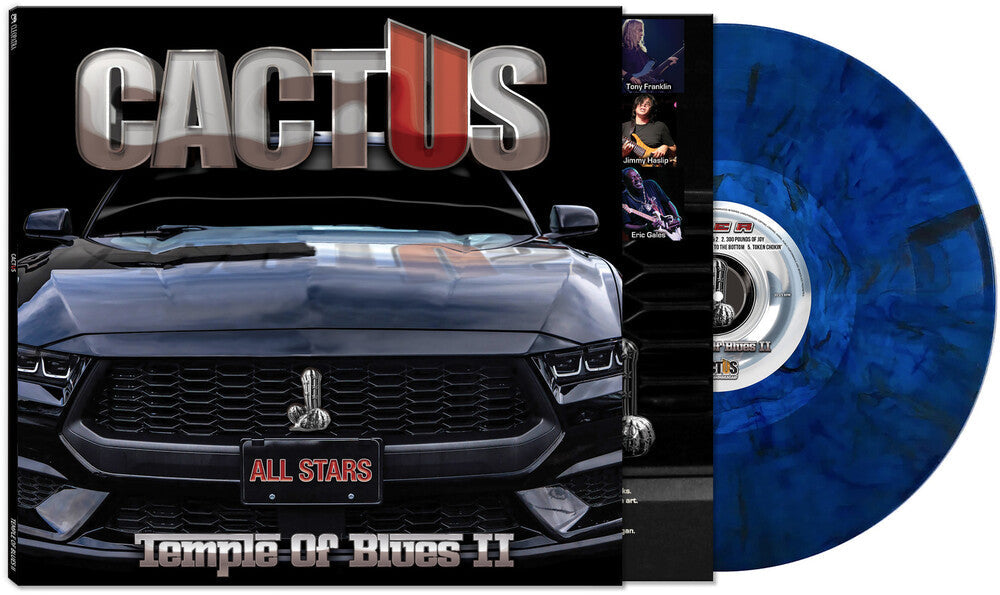 Cactus - Temple of Blues II: All-Stars LP (Blue Marble)