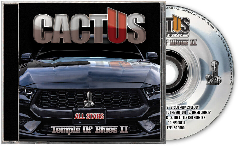 Cactus - Temple of Blues II: All-Stars CD