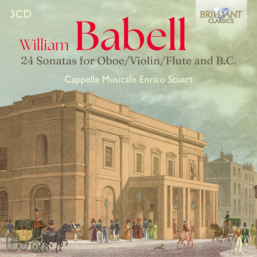 Cappella Musicale Enrico Stuart - Babell: 24 Sons For Oboe/Violin/Flute & B.C. CD (Preorder: Ships June 26, 2026)