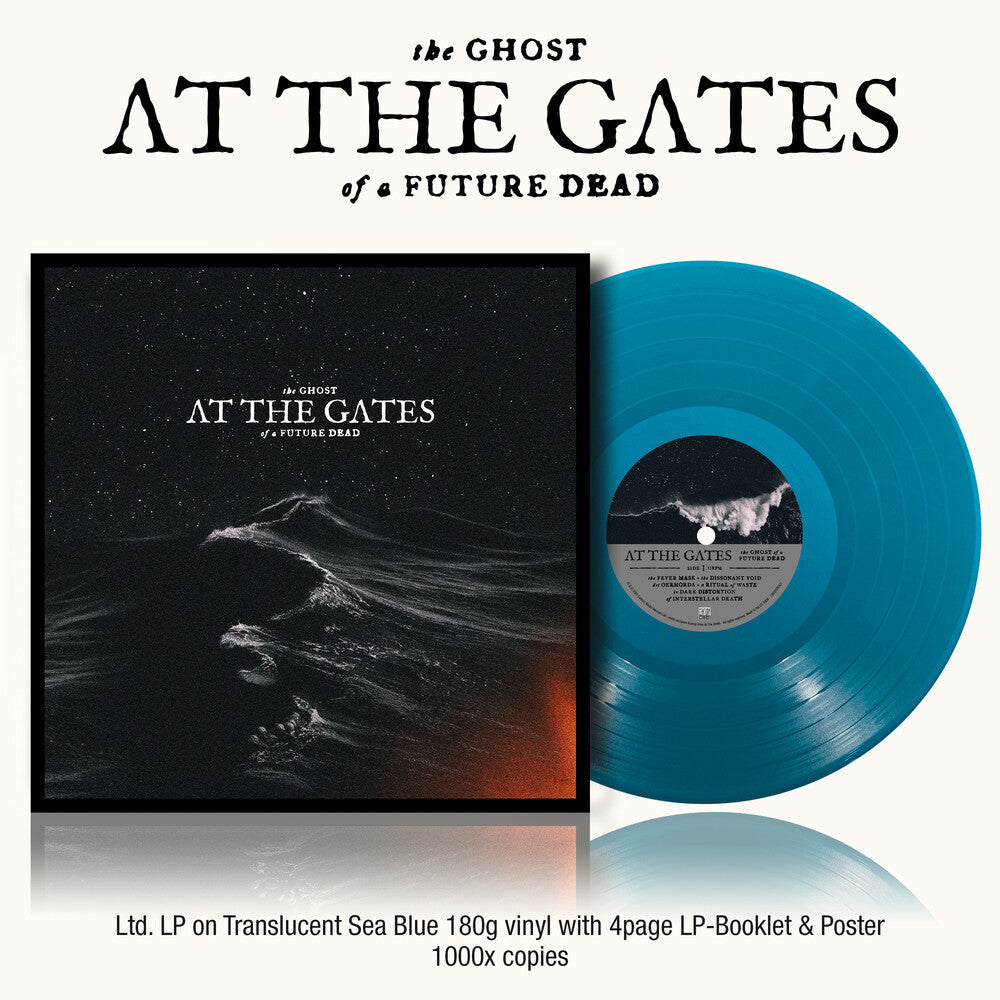At The Gates - The Ghost of a Future Dead LP (Transparent Sea Blue)
