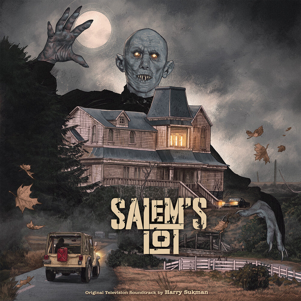 Harry Sukman (Blue) (Colv) (Gate) (Rmst) - Salem's Lot - O.S.T. LP (Blue, Colored, Gate, Remastered) (Preorder: Ships June 19, 2026)