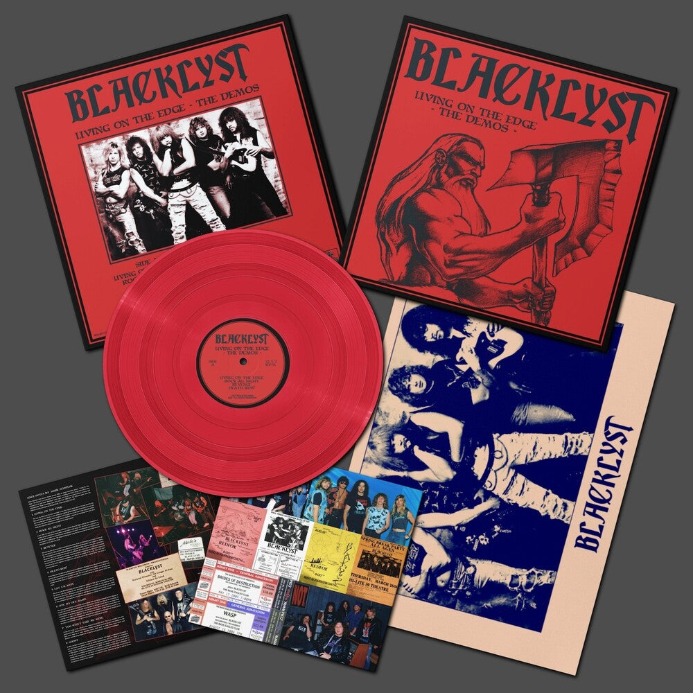 Blacklyst - Living On The Edge - Demos LP (Colored) (Preorder: Ships June 26, 2026)