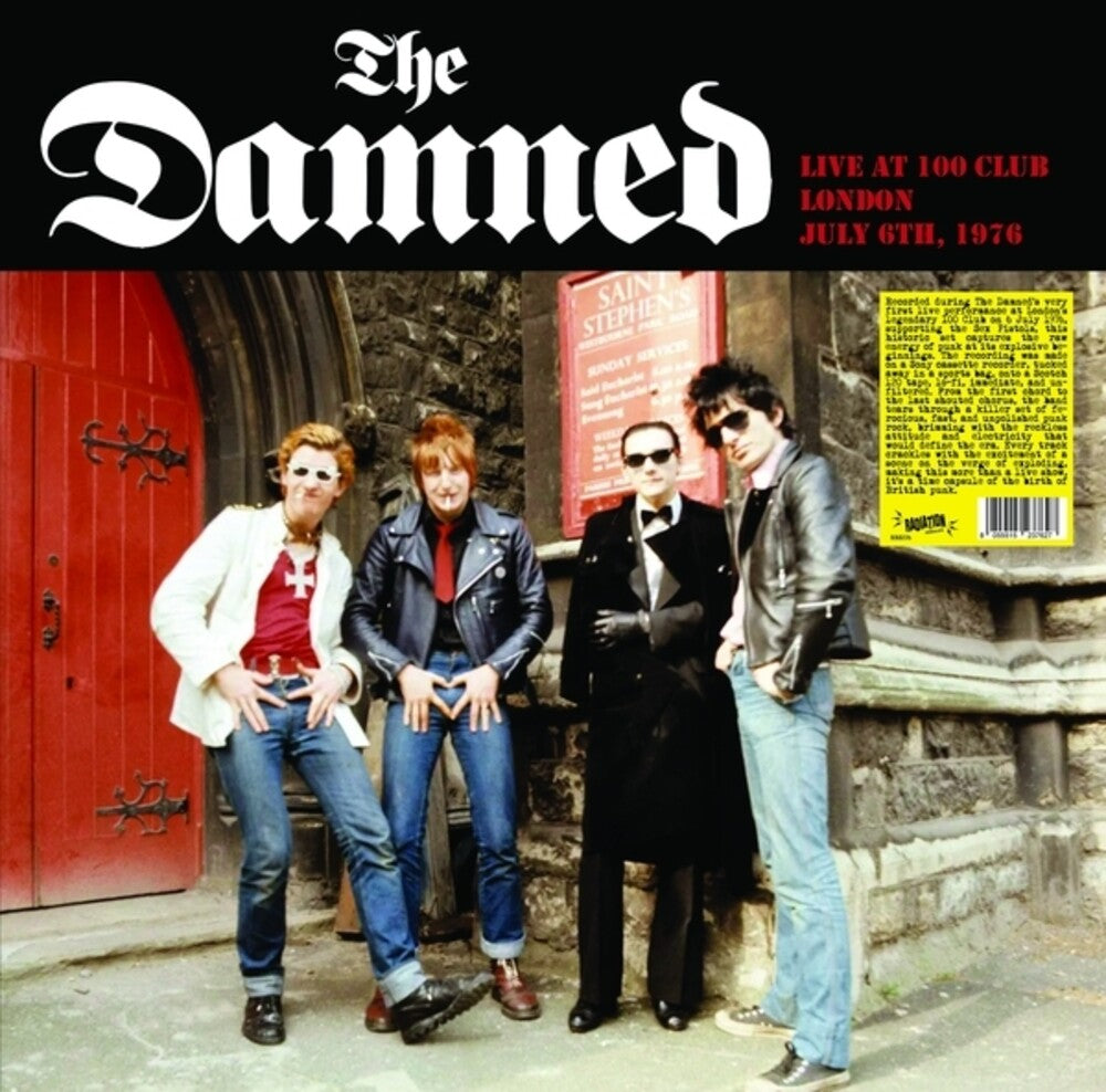 Damned - Live At The 100 Club LP