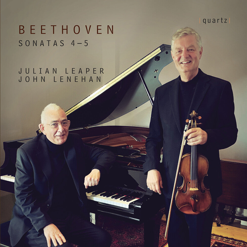 Julian Leaper - Beethoven: Vn Sons 4 & 5 CD (Preorder: Ships June 19, 2026)