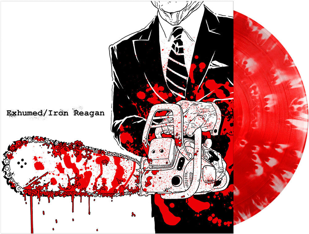 Exhumed / Iron Reagan - Exhumed / Iron Reagan LP (Colored, Limited Edition, Red, Wht)