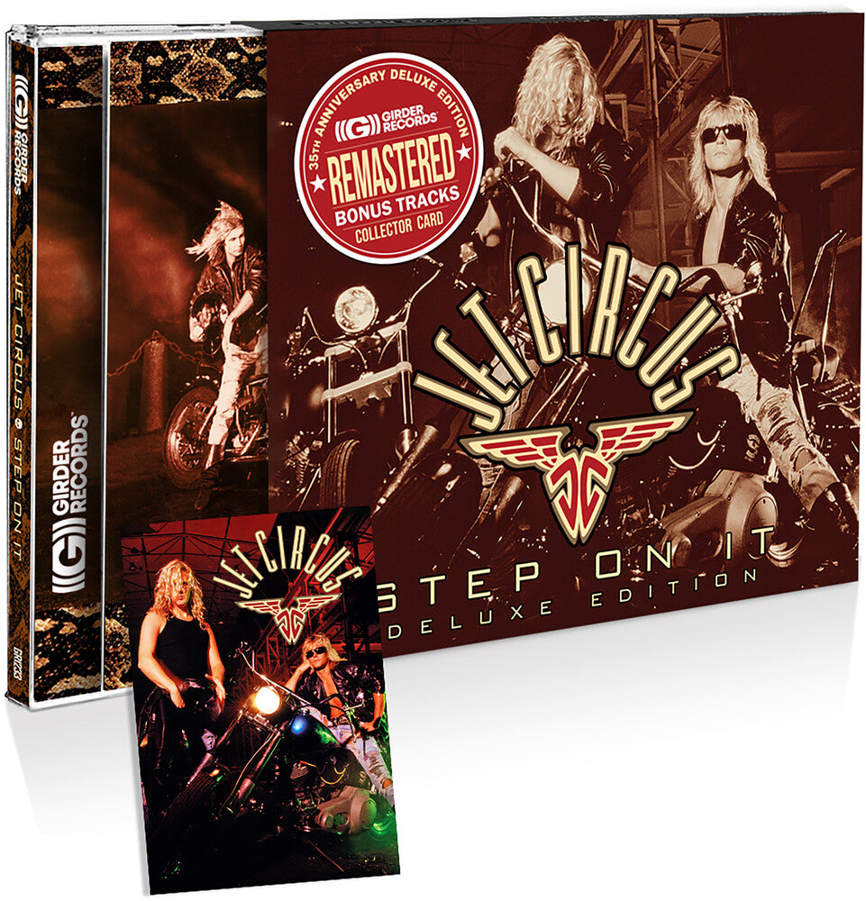 Jet Circus - Step On It - 35th Anniversary CD (Bonus Tracks, Deluxe) (Preorder: Ships June 5, 2026)