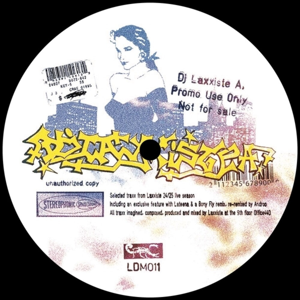 Dj Laxxiste A - Promo Use Only LP (Preorder: Ships June 12, 2026)