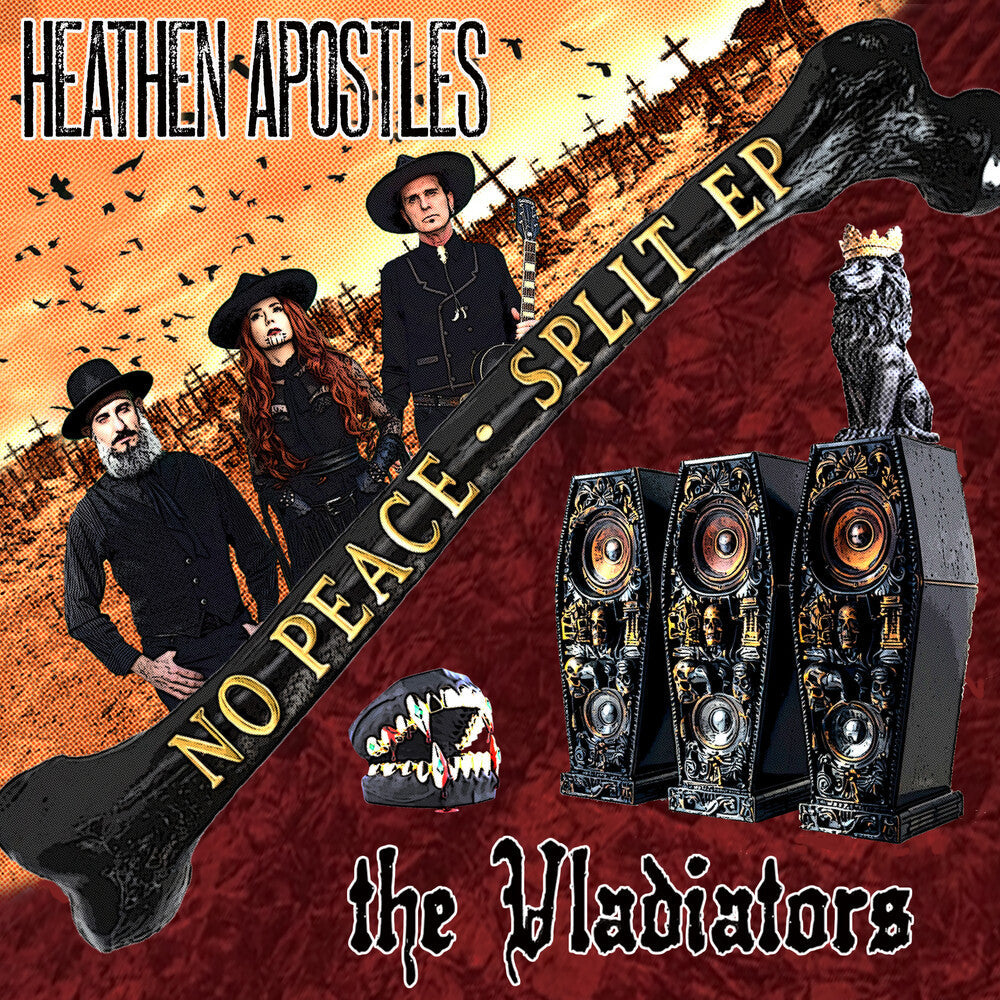 Heathen Apostles & The Vladiators - No Peace CD (Preorder: Ships June 5, 2026)