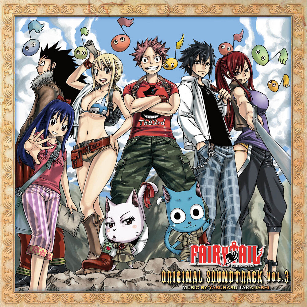 Fairy Tail Vol.3 - O.S.T. (Colv) (Ylw) (Aniv) - Fairy Tail Vol.3 - O.S.T. LP (Colored, Ylw, Aniv) (Preorder: Ships October 9, 2026)