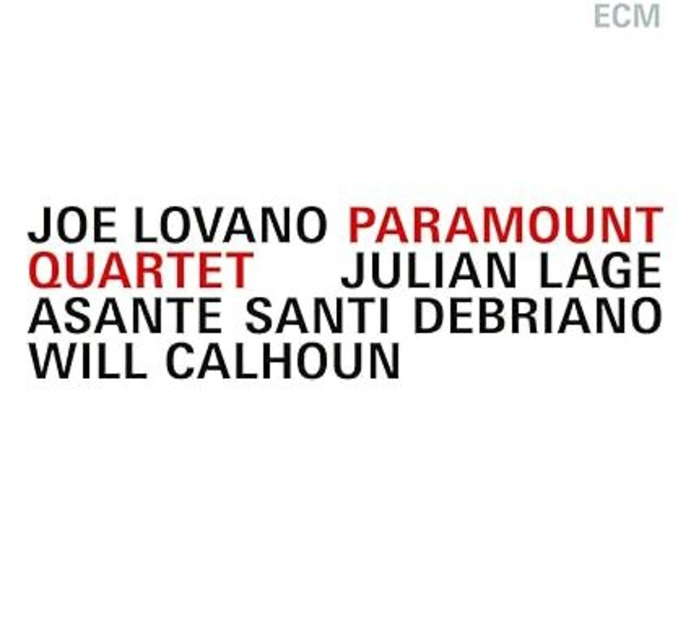 Joe Lovano / Lage,Julian / Debriano,Asante Santi - Paramount Quartet CD