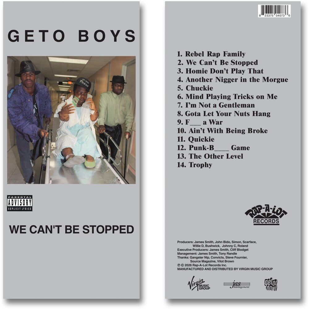 Geto Boys - We Can't Be Stopped CD (35th Anniversary, Aniv) (Preorder: Ships July 10, 2026)