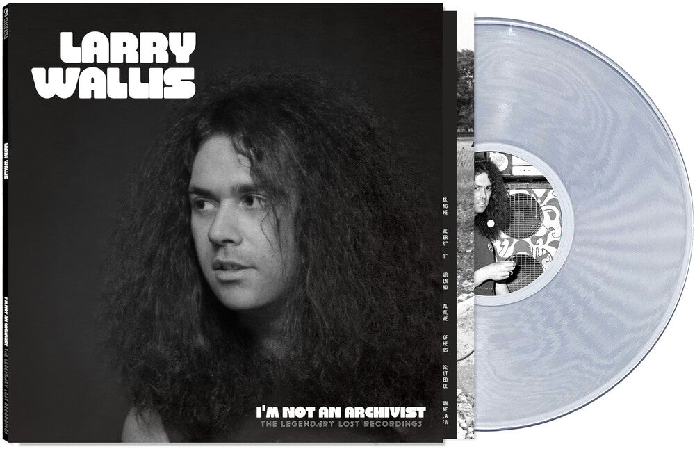 Larry Wallis - I'm Not An Archivist - The Legendary Lost Recordings LP (Clear) (Preorder: Ships June 12, 2026)