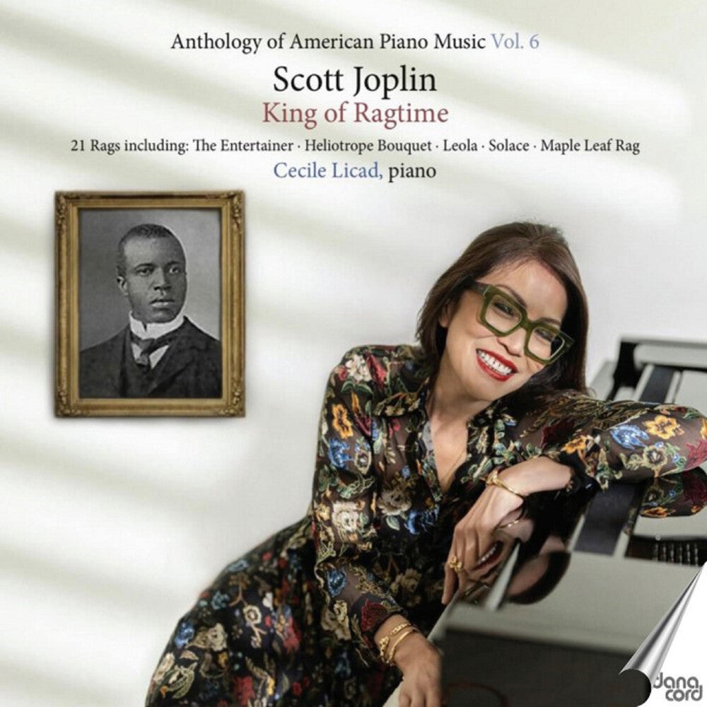 Cecilie Licad - Scott Joplin: King Of Ragtime - Cecile Licad CD (Preorder: Ships July 17, 2026)