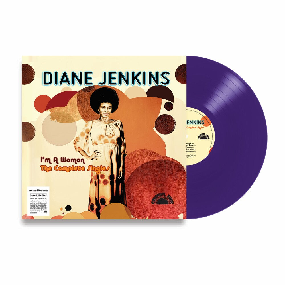 Diane Jenkins - I'm A Woman LP ( Complete Singles , Colored, Limited Edition) (Preorder: Ships July 10, 2026)
