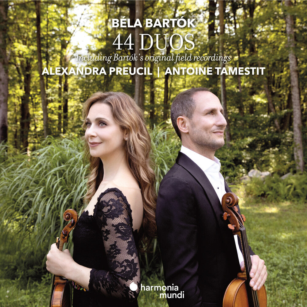Alexandra Preucil / Tamestit,Antoine - Bartok: 44 Duos & Original Field Recordings CD (Preorder: Ships July 17, 2026)