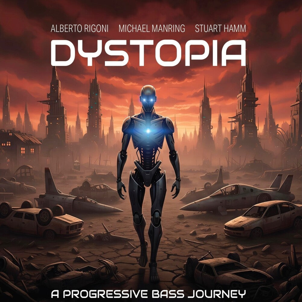 Alberto Rigoni / Manring,Michael / Hamm,Stuart - Dystopia CD (Digipak) (Preorder: Ships July 31, 2026)