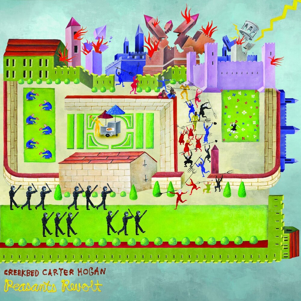 Creekbed Carter Hogan - Peasants Revolt - Lime Green Vinyl LP (Colored, Grn) (Preorder: Ships July 24, 2026)