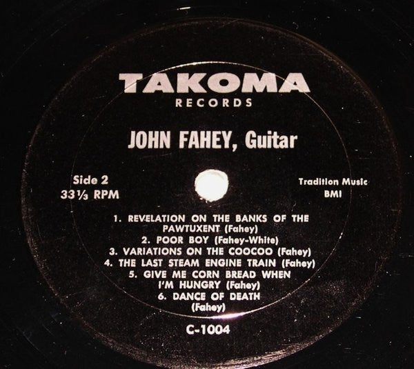 John Fahey - Vol 3 / Dance Of Death & Other Plantation Favorites (LP) (Very Good (VG)) USED