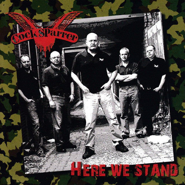 Cock Sparrer - Here We Stand LP
