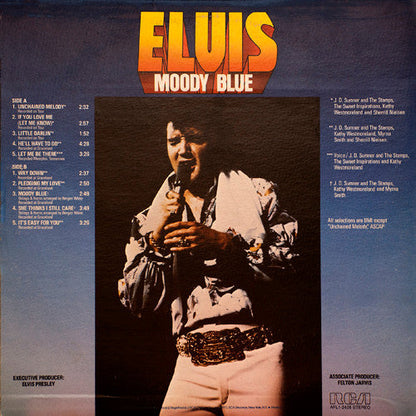 Elvis Presley - Moody Blue (LP) (Mint (M)) USED