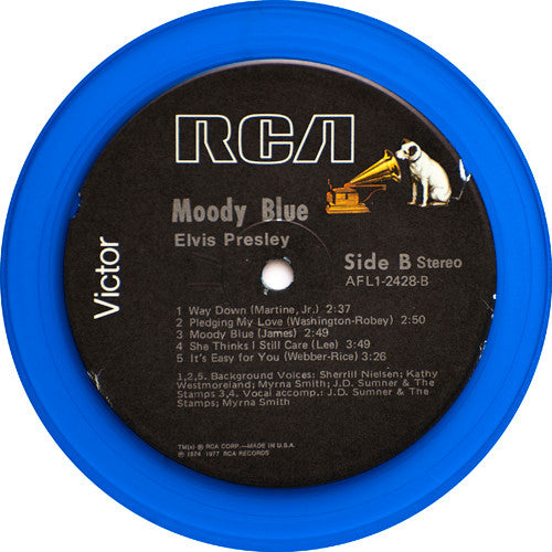 Elvis Presley - Moody Blue (LP) (Mint (M)) USED