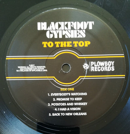 Blackfoot Gypsies - To The Top (LP) (Mint (M)) USED