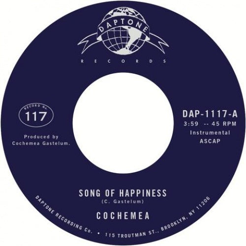 Cochemea - Song Of Happiness 7‚Äù