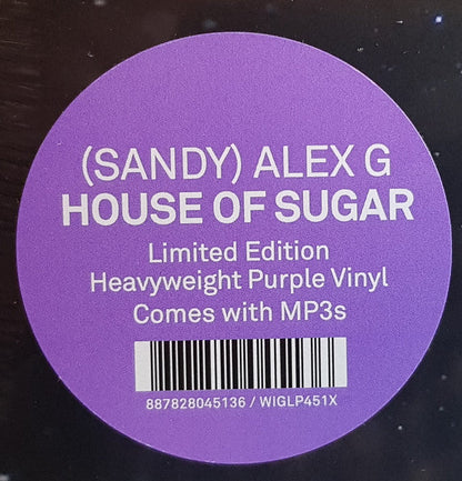 Alex G  - House Of Sugar (LP) (Near Mint (NM or M-)) USED