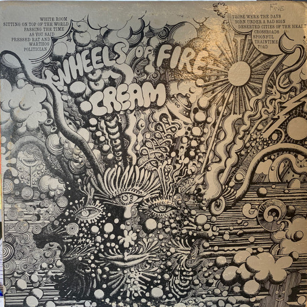 Cream  - Wheels Of Fire (2xLP) (Near Mint (NM or M-)) USED
