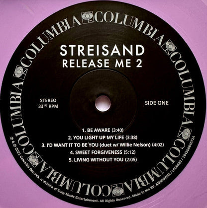 Barbra Streisand - Release Me 2 (LP) (Near Mint (NM or M-)) USED