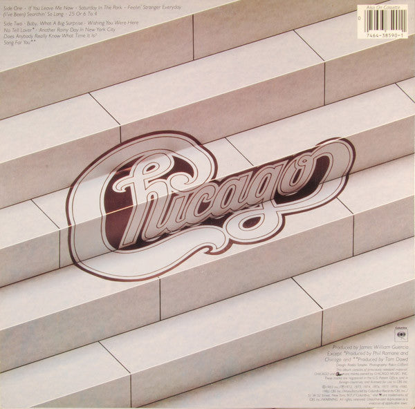Chicago  - If You Leave Me Now (LP) (Mint (M)) USED