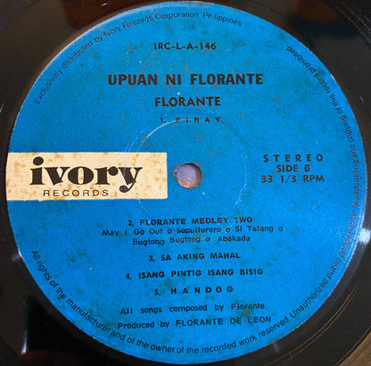 Florante - Upuan Ni Florante (LP) (Near Mint (NM or M-)) USED