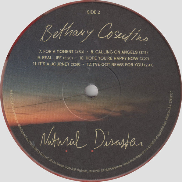 Bethany Cosentino - Natural Disaster (LP) (Near Mint (NM or M-)) USED