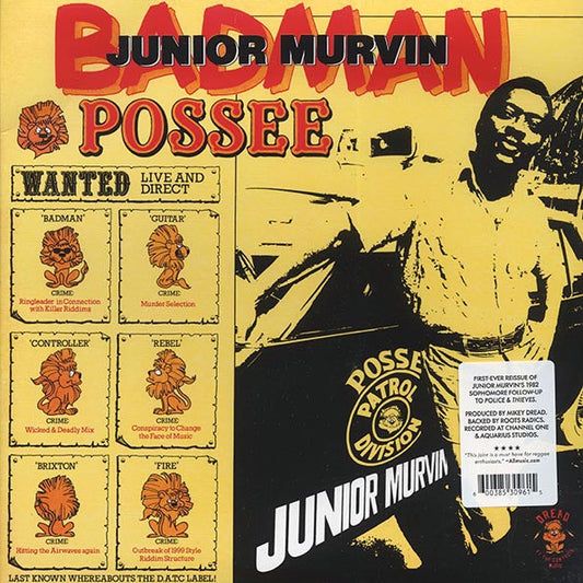 Jr. Murvin - Bad Man Posse LP