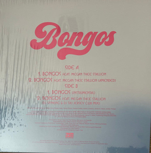 Cardi B Feat. Megan Thee Stallion - Bongos (12") (Near Mint (NM or M-)) USED