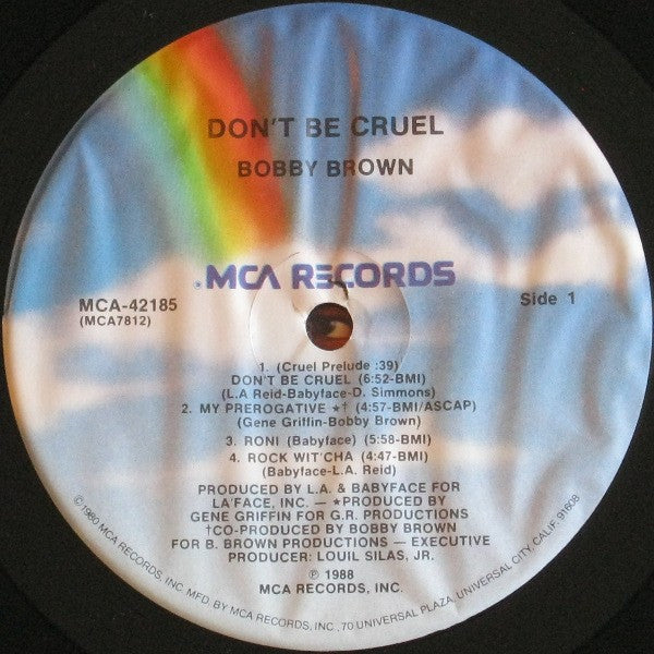 Bobby Brown - Don't Be Cruel (LP) (Mint (M)) USED